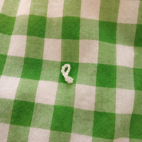 Draper James RSVP Green & White Gingham Tiered Sundress - Picture 14 of 14